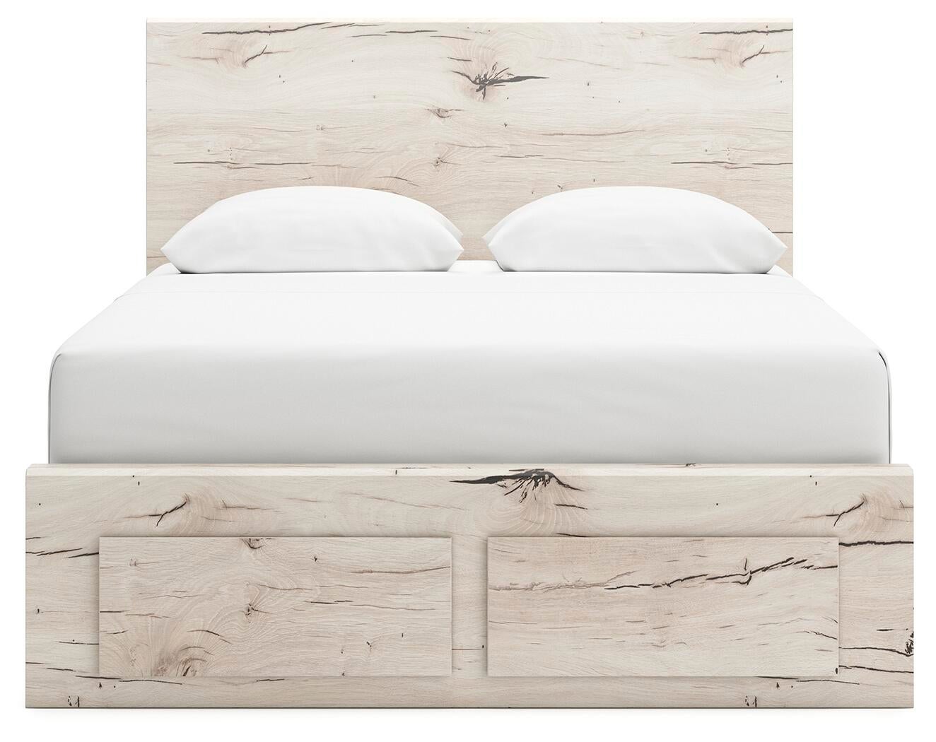 Lawroy  Panel Storage Bed, Dresser, Mirror, Chest And Nightstand