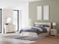 Lawroy  Panel Storage Bed, Dresser, Mirror And Nightstand