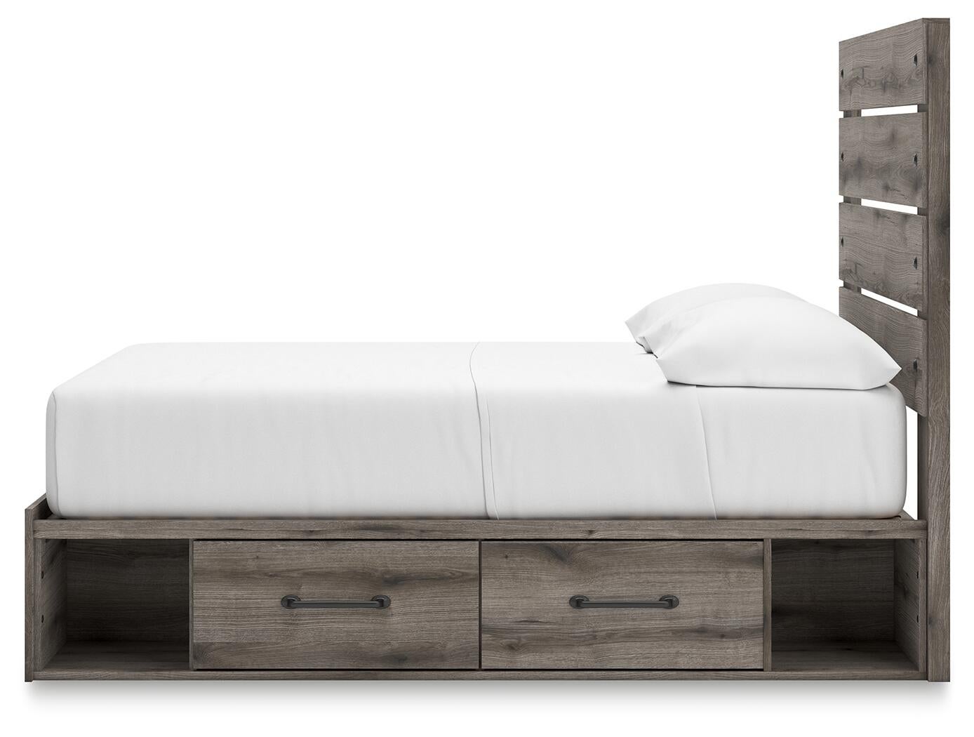 Urbanoore  Panel Bed With Storage, Dresser And Mirror