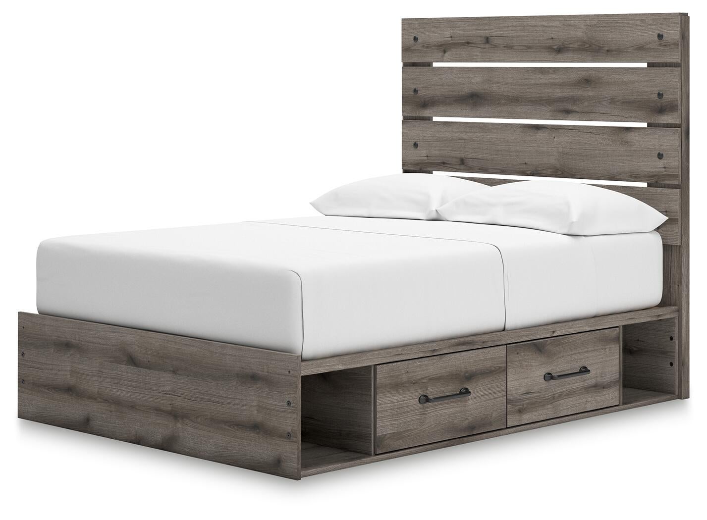 Urbanoore  Panel Bed With Storage, Dresser, Mirror, Chest And Nightstand