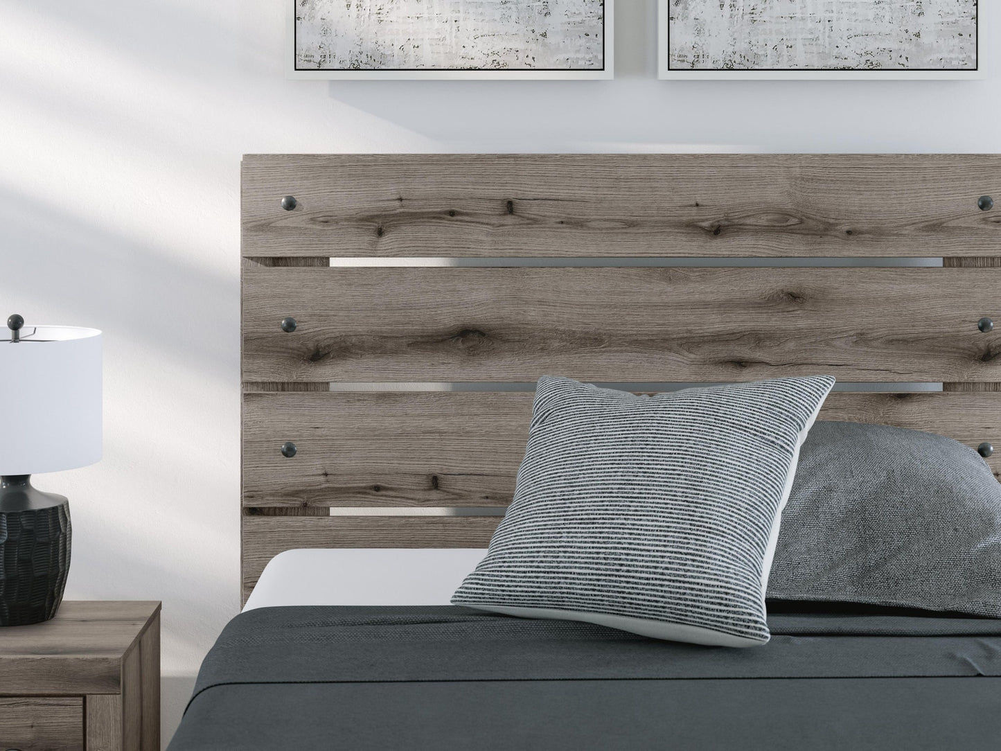 Urbanoore  Panel Bed With Storage, Dresser, Mirror, Chest And Nightstand