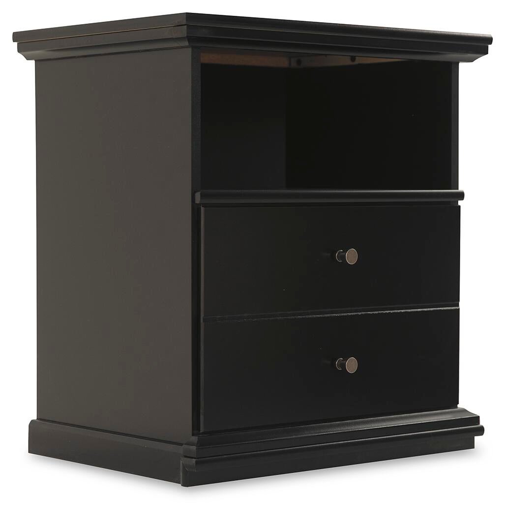 Maribel  Panel Bed, Dresser, Mirror And Nightstand