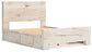 Lawroy  Panel Bed With Storage, Dresser, Mirror, Chest And Nightstand