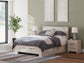 Lawroy  Panel Bed With Storage, Dresser, Mirror, Chest And Nightstand