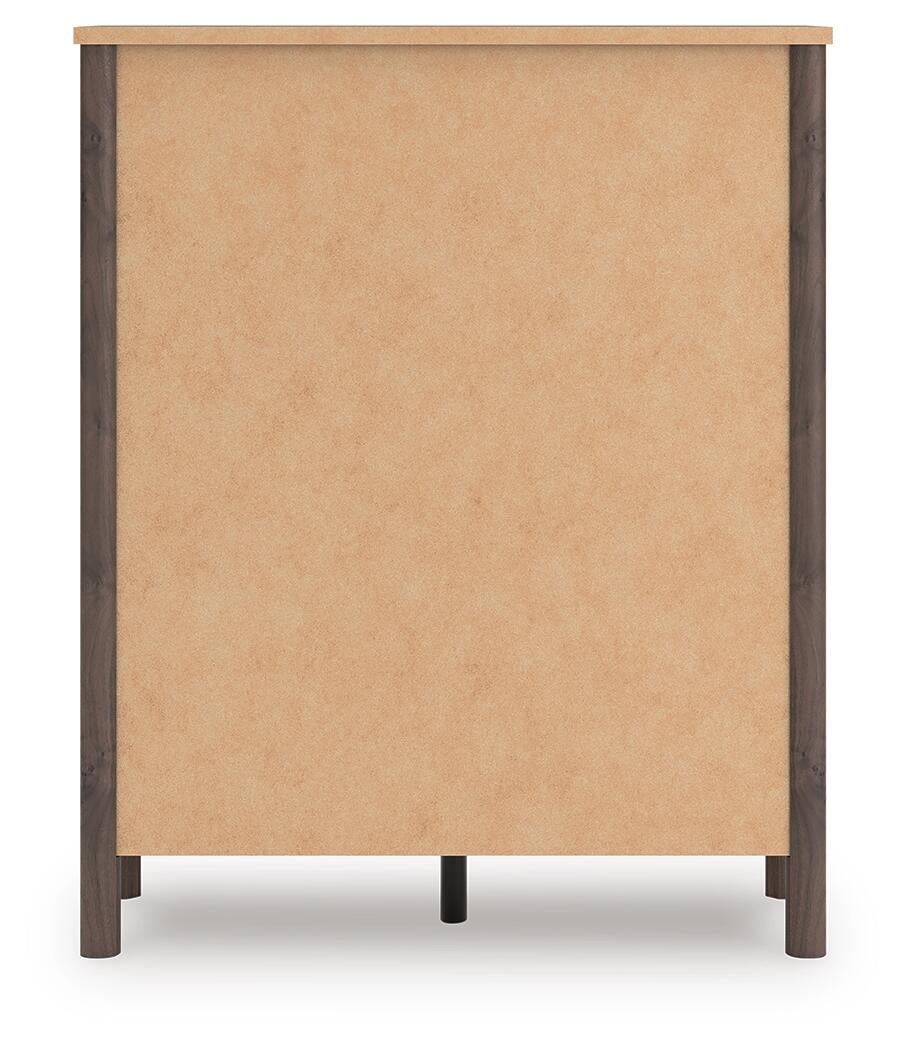 Cadmori  Panel Bed, Dresser, Mirror, Chest And Nightstand