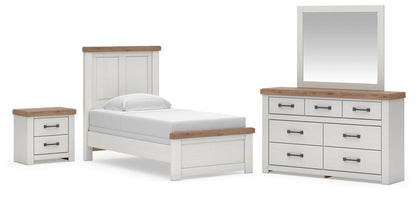 Savonport  Panel Bed. Dresser, Mirror And Nightstand