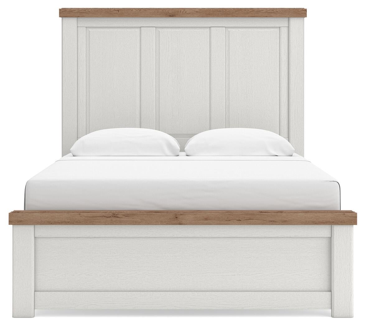 Savonport  Panel Bed, Dresser, Mirror, Chest And Nightstand