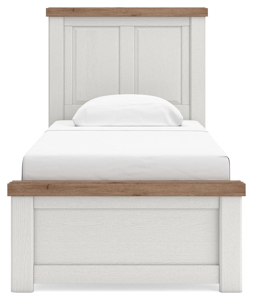 Savonport  Panel Bed, Dresser And Mirror