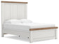 Savonport  Panel Bed, Dresser And Mirror