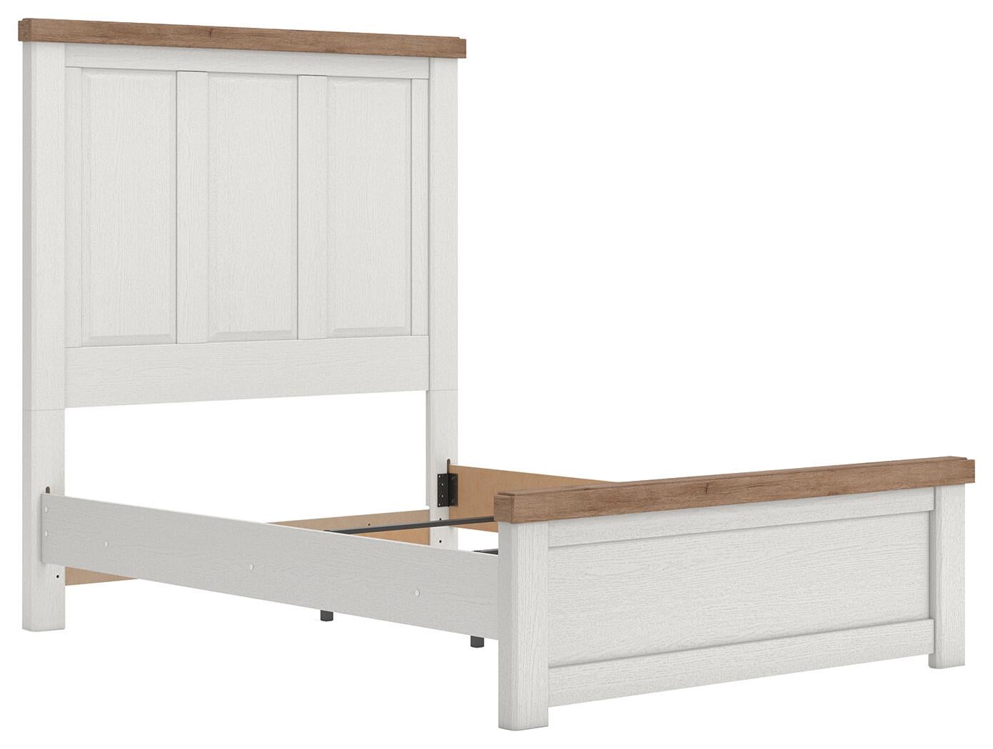 Savonport  Panel Bed, Dresser And Mirror