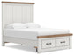 Savonport  Panel Storage Bed. Dresser, Mirror And Nightstand