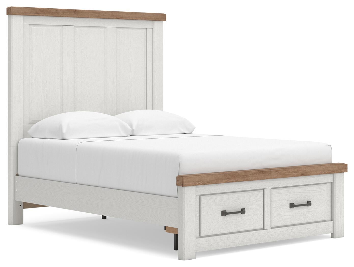 Savonport  Panel Storage Bed, Dresser And Mirror