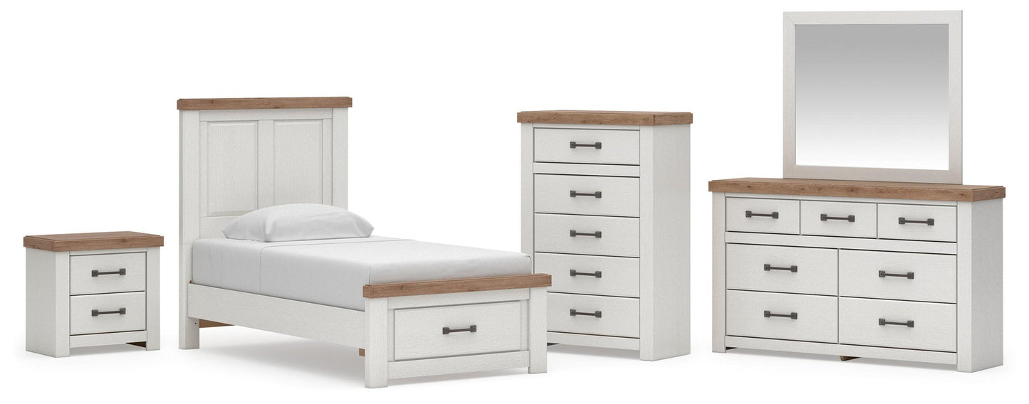 Savonport  Panel Storage Bed, Dresser, Mirror, Chest And Nightstand