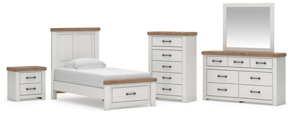 Savonport  Panel Storage Bed, Dresser, Mirror, Chest And Nightstand