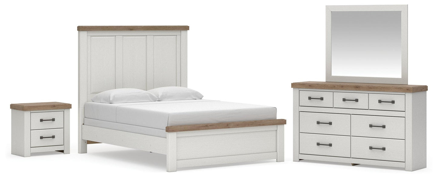 Savonport  Panel Bed. Dresser, Mirror And Nightstand