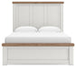 Savonport  Panel Bed, Dresser And Mirror