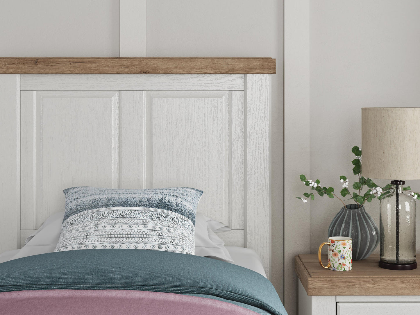 Savonport  Panel Bed, Dresser, Mirror, Chest And Nightstand