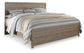 Culverbach  Panel Bed With Mirrored Dresser, Chest And Nightstand