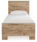 Hyanna  Panel Bed, Dresser, Mirror And Nightstand