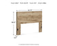 Hyanna  Panel Headboard, Dresser And Mirror