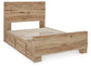Hyanna  Panel Bed With 2 Side Storage, Dresser, Mirror And Nightstand