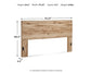 Hyanna  Panel Headboard, Dresser And Mirror