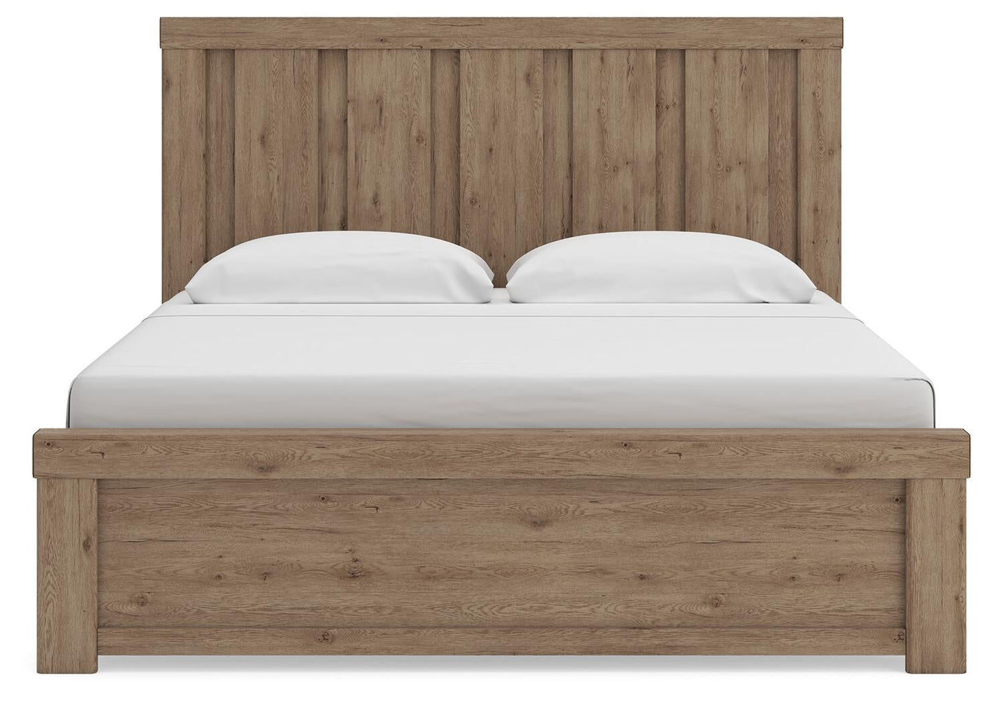 Garistyn  Panel Bed, Dresser, Mirror, Chest And Nightstand