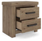Garistyn  Panel Bed, Dresser, Mirror, Chest And Nightstand