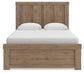 Garistyn  Panel Bed, Dresser And Mirror