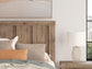 Garistyn  Panel Storage Bed, Dresser And Mirror