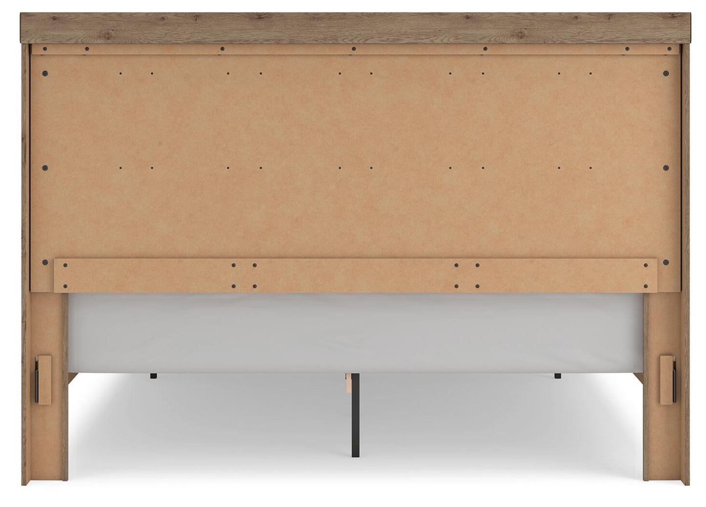 Garistyn  Panel Storage Bed. Dresser, Mirror And Nightstand