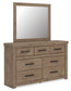 Garistyn  Panel Storage Bed, Dresser, Mirror, Chest And Nightstand