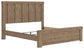 Garistyn  Panel Bed. Dresser, Mirror And Nightstand