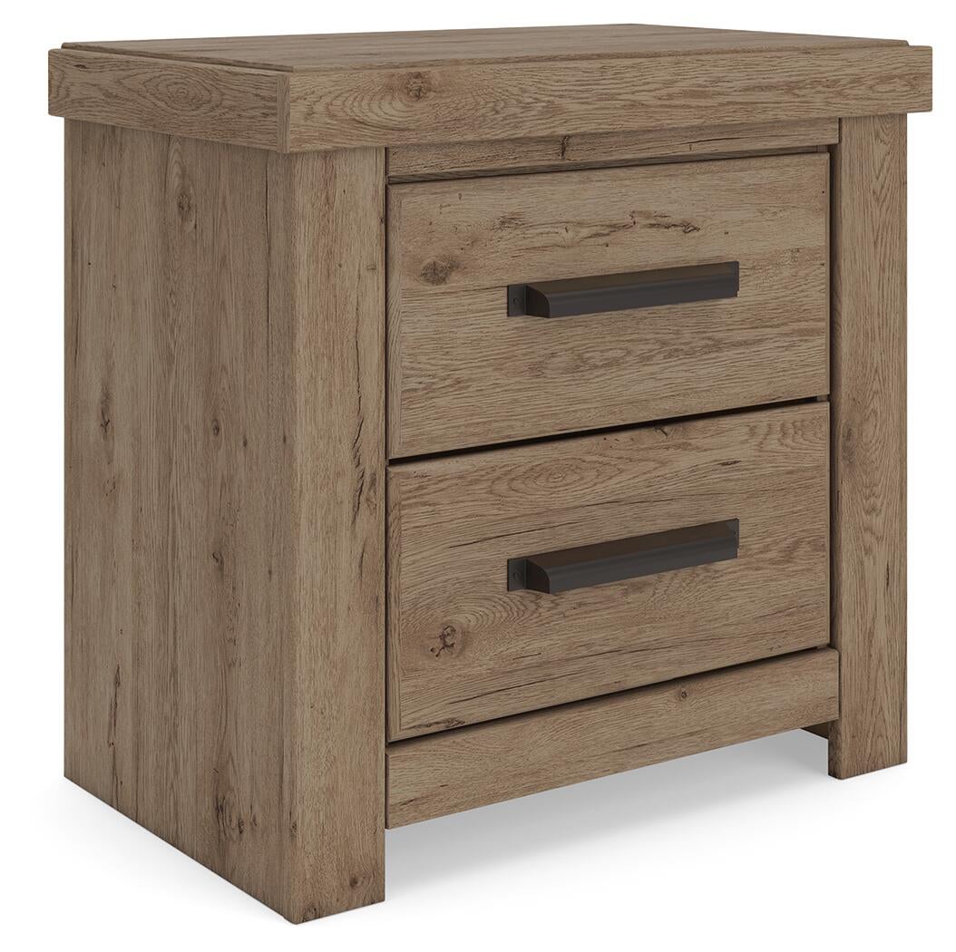 Garistyn  Panel Bed, Dresser, Mirror, Chest And Nightstand