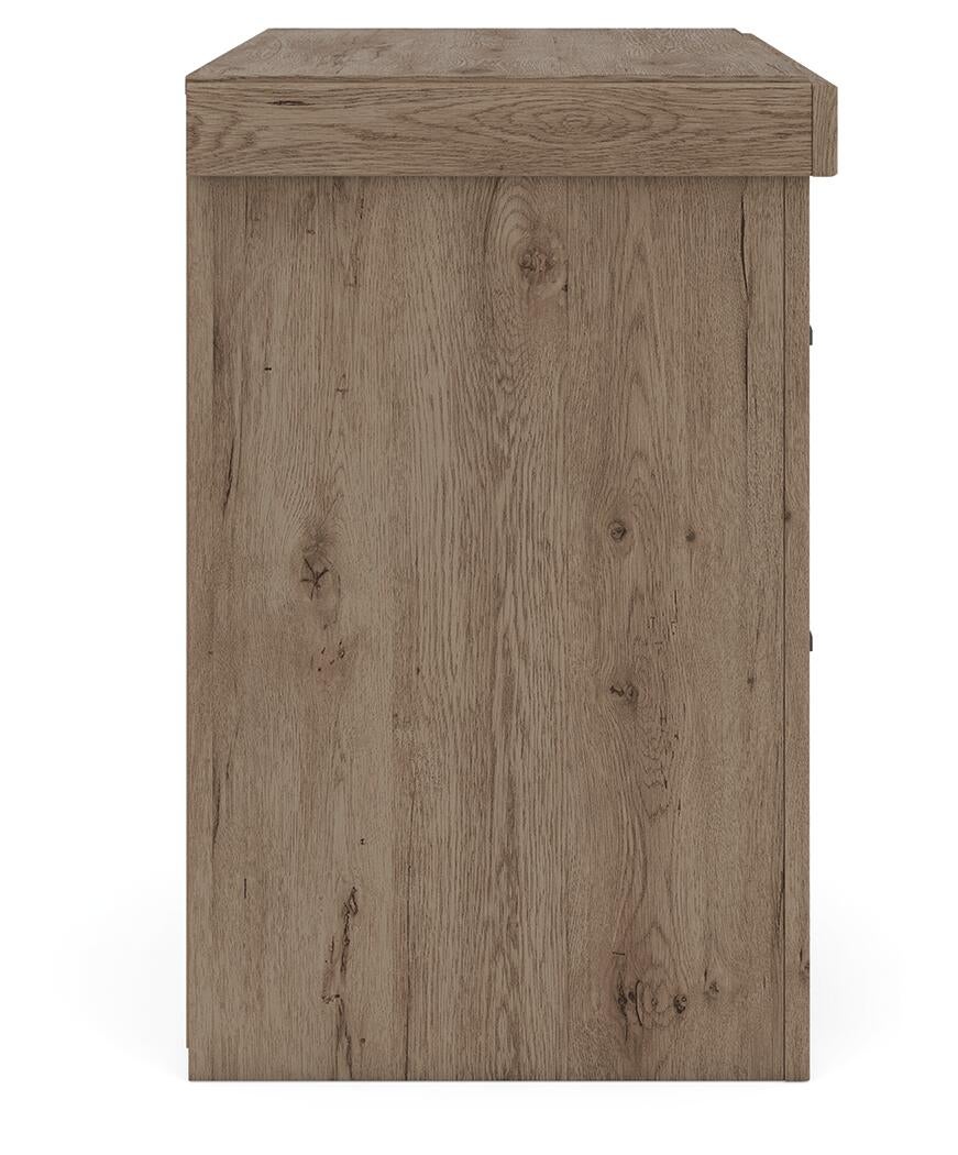 Garistyn  Panel Bed, Dresser, Mirror, Chest And Nightstand