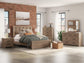 Garistyn  Panel Bed, Dresser, Mirror, Chest And Nightstand