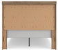 Garistyn  Panel Storage Bed. Dresser, Mirror And Nightstand