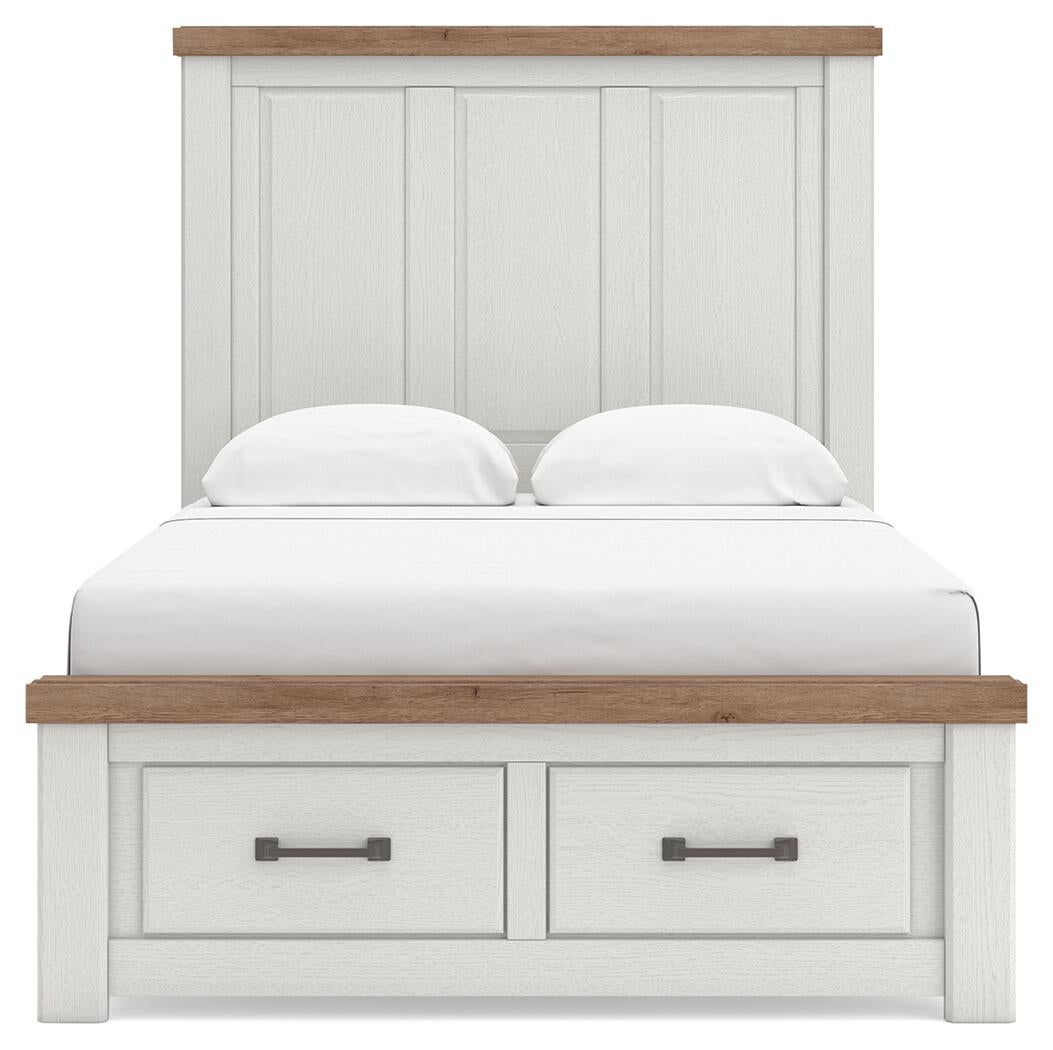 Savonport  Panel Storage Bed, Dresser, Mirror, Chest And Nightstand