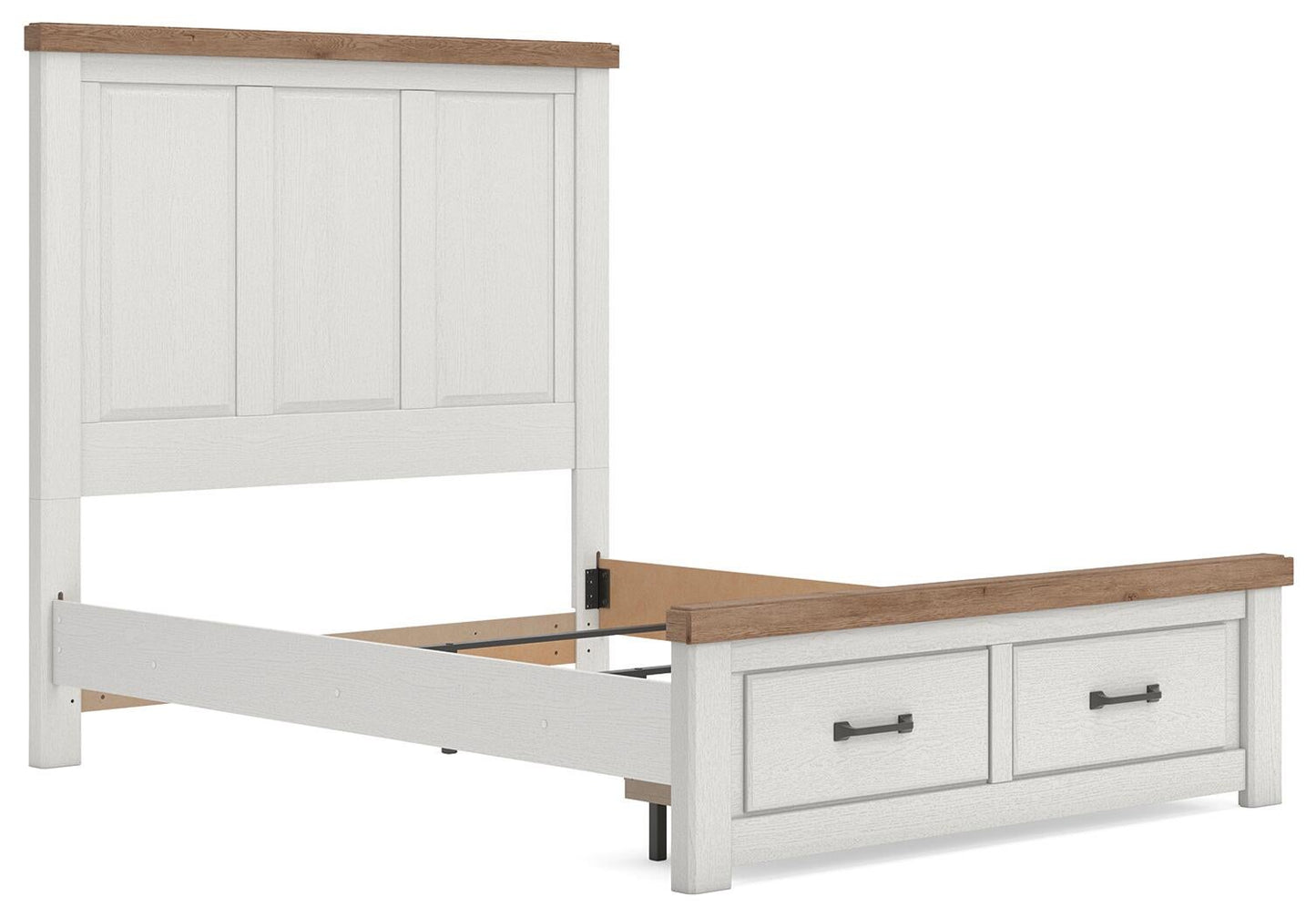 Savonport  Panel Storage Bed, Dresser And Mirror