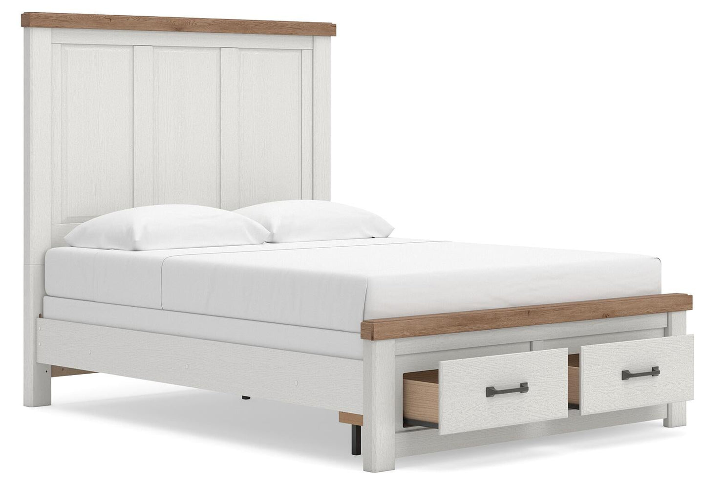Savonport  Panel Storage Bed, Dresser And Mirror