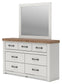 Savonport  Panel Storage Bed. Dresser, Mirror And Nightstand