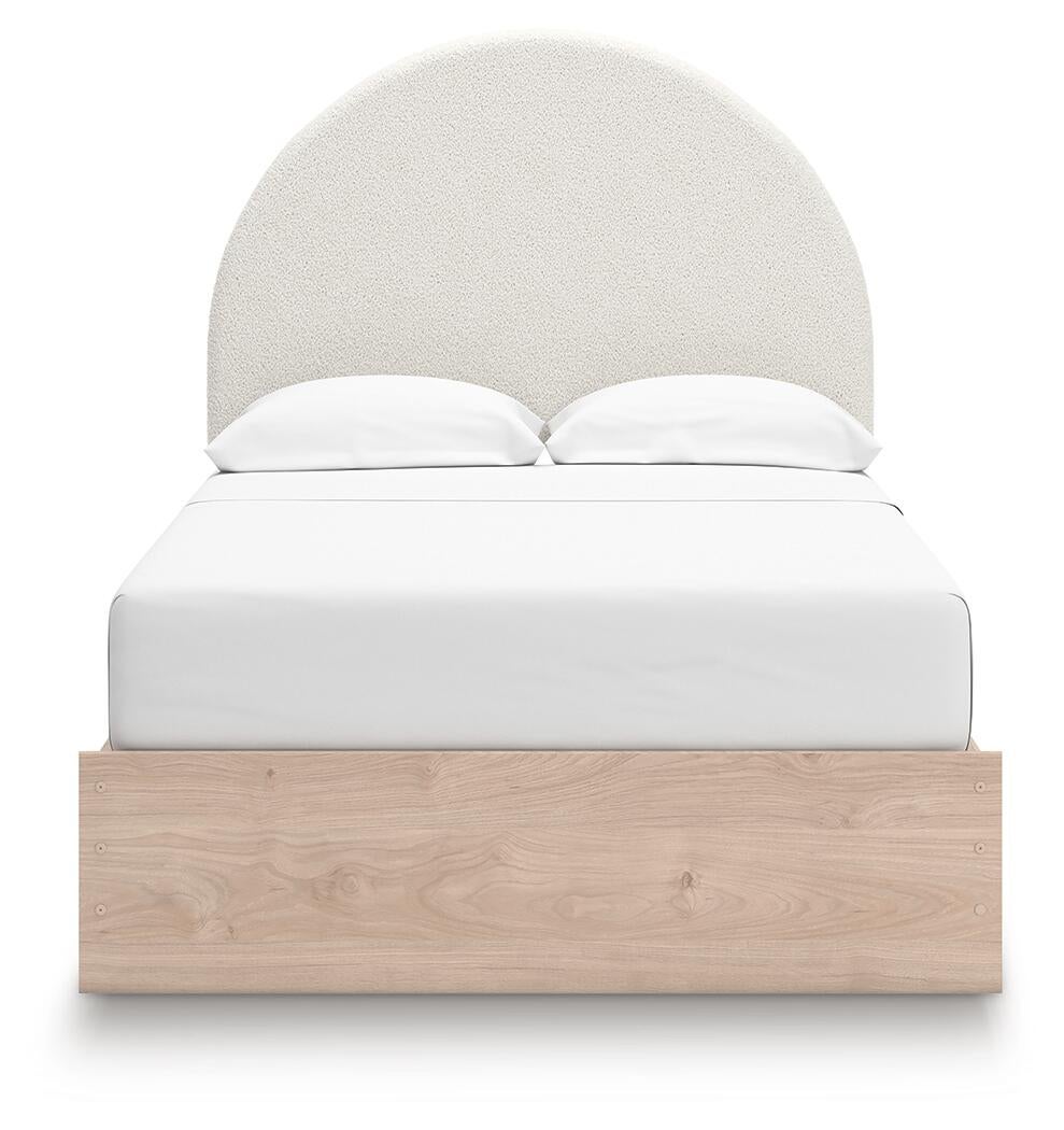 Arloster  Upholstered Panel Bed With Storage