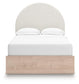 Arloster  Upholstered Panel Bed With Storage