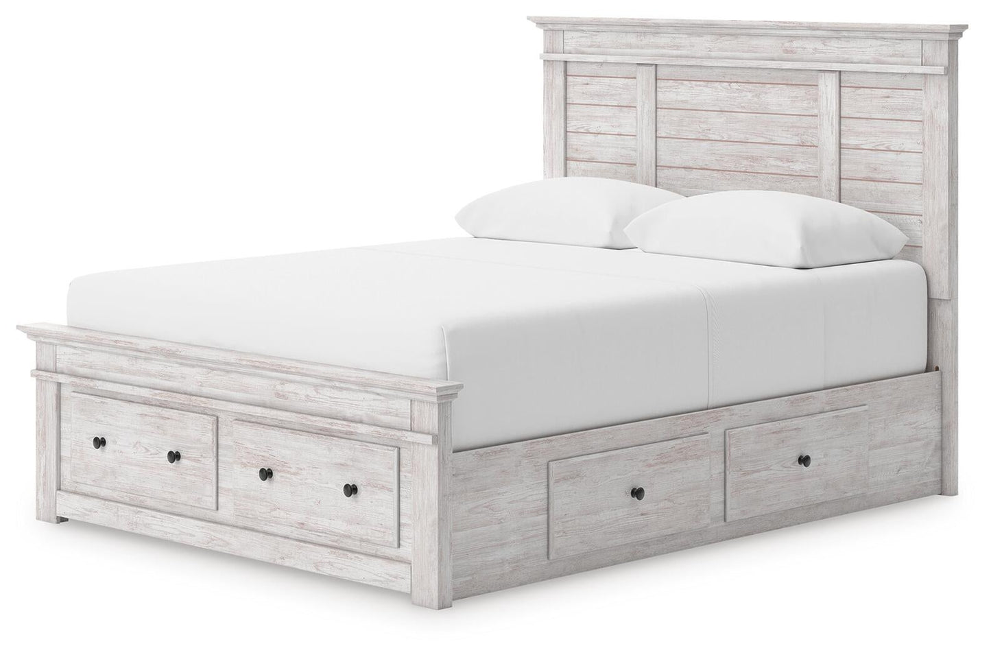 Makidern  Panel Storage Bed
