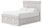 Makidern  Panel Storage Bed