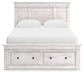 Makidern  Panel Storage Bed