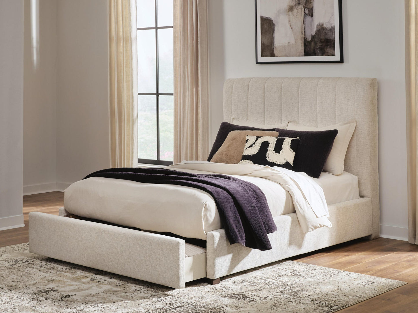 Brizmore  Upholstered Storage Bed