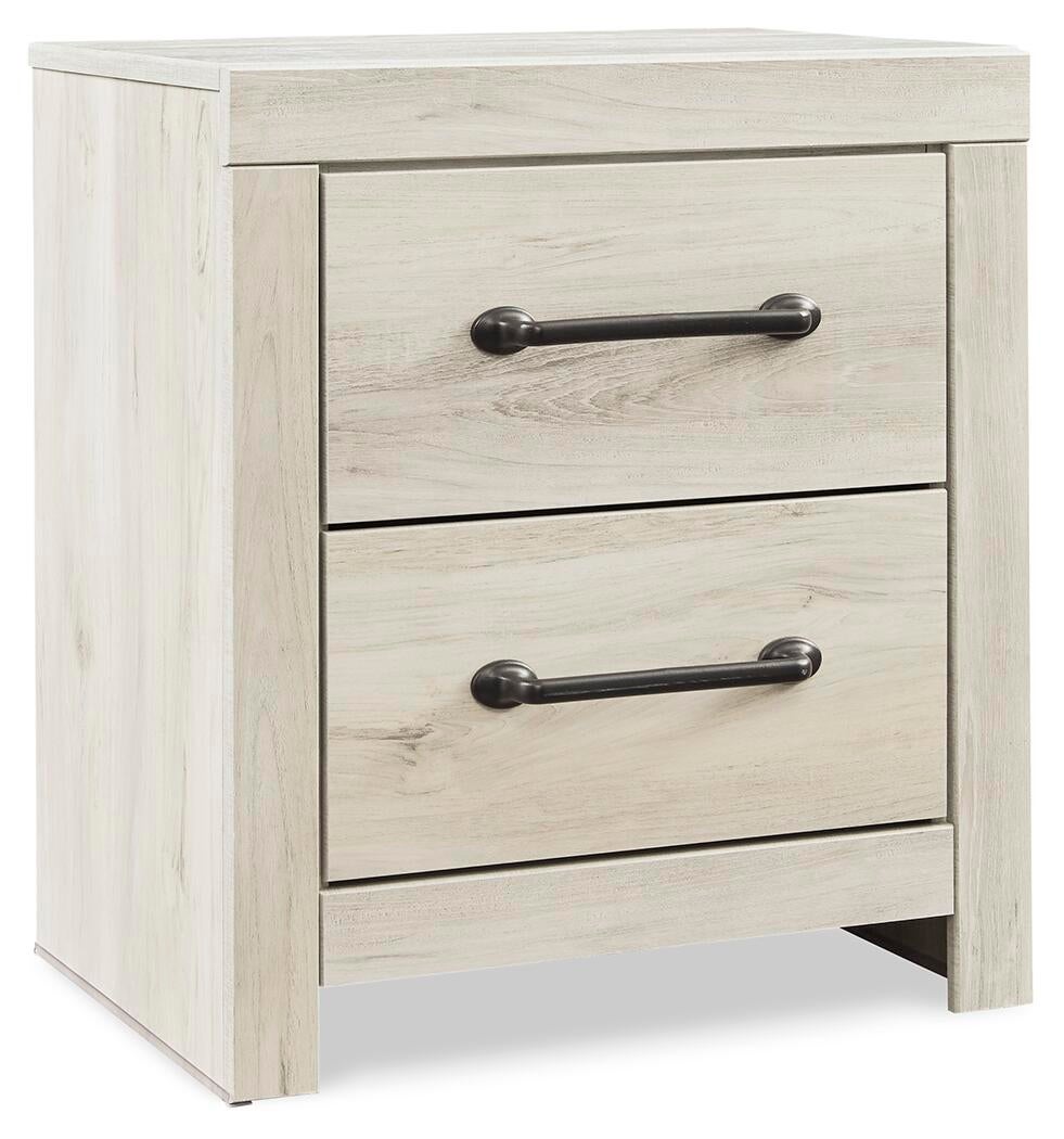 Cambeck  Panel Bed With Mirrored Dresser, Chest And Nightstand