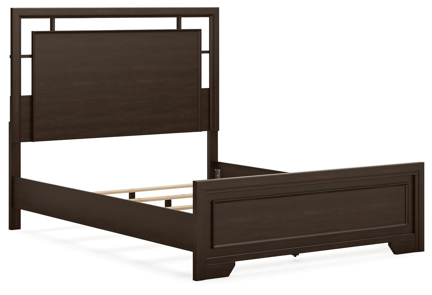 Covetown  Panel Bed, Dresser, Mirror, Chest And Nightstand