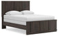 Jadiston  Panel Bed, Dresser And Mirror